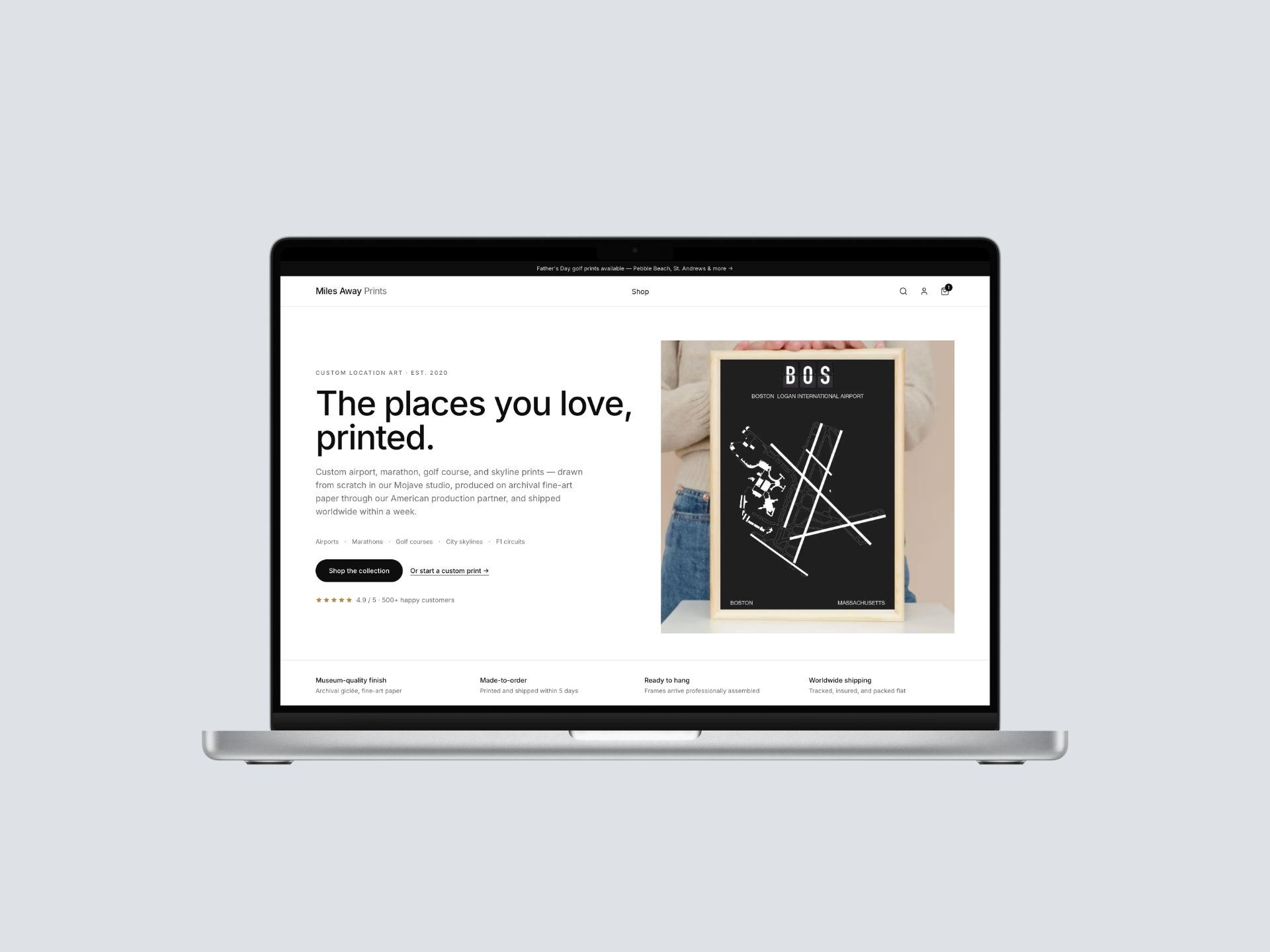 Map print shop